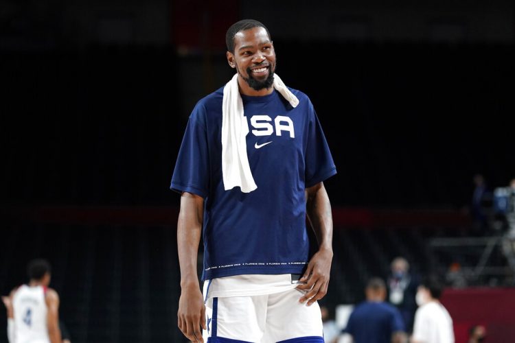 Durant sets record, example for US Olympic men's hoops team